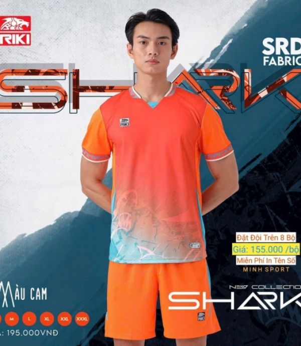 ĐỒ ĐÁ BANH RIKI SHARK - CAM