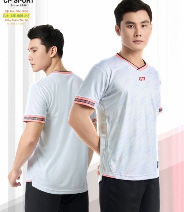 ÁO BÓNG ĐÁ CP BASE 01 - TRẮNG