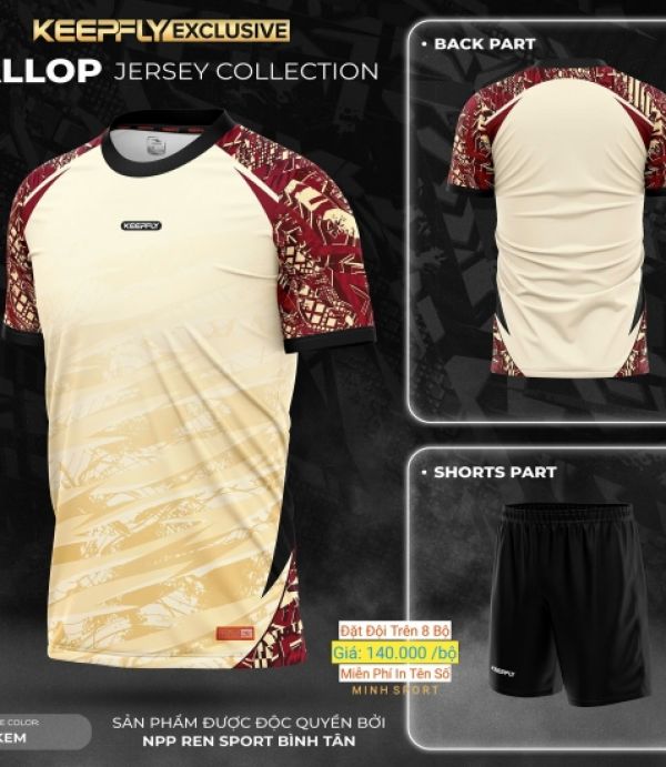 ĐỒ ĐÁ BANH KEEPFLY GALLOP - KEM