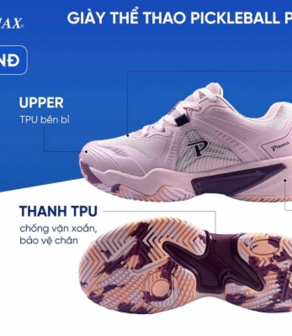 Giày Pickleball Nữ Promax PI88 - Hồng