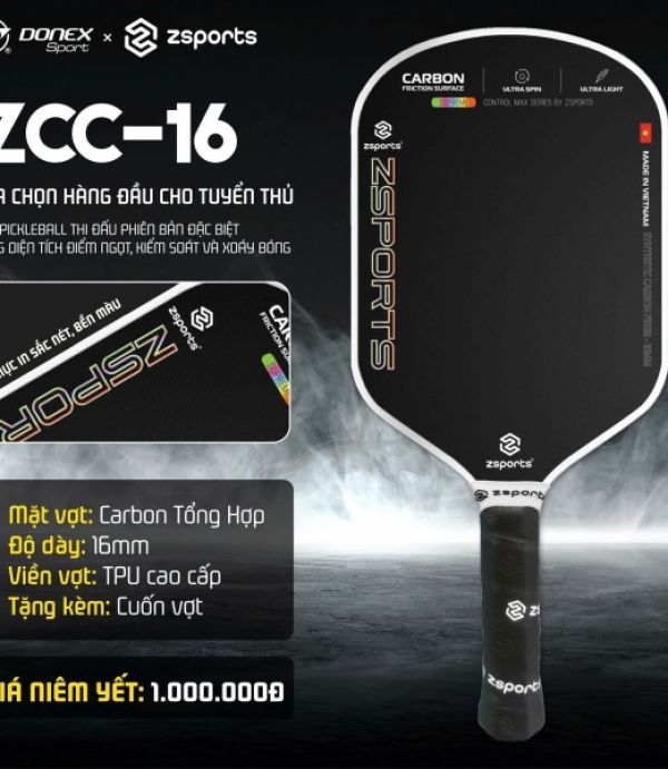 Vợt Pickleball Zsports ZCC 16
