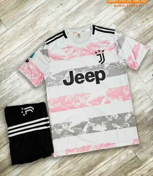 ĐỒ ĐÁ BANH JUVE TRẮNG HỒNG DK