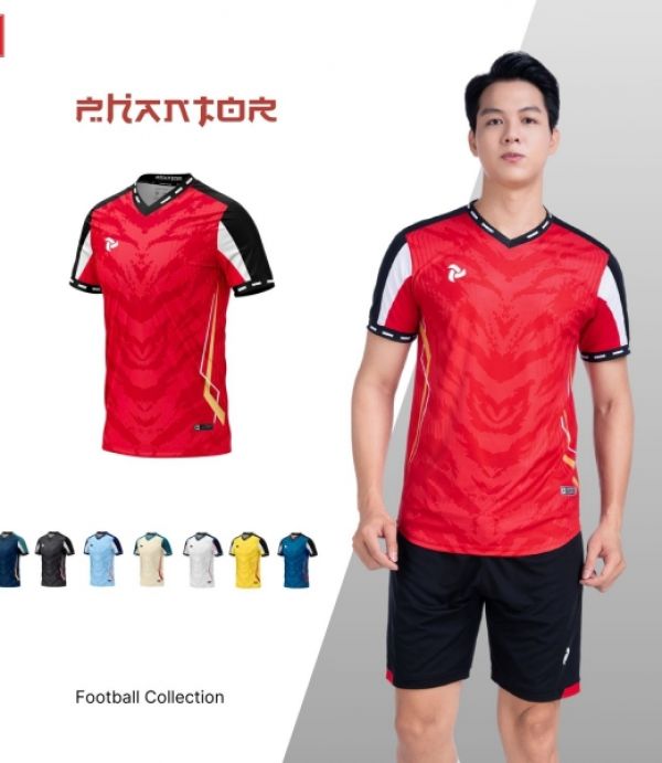 ÁO BÓNG ĐÁ JUST PLAY PHANTOR - ĐỎ