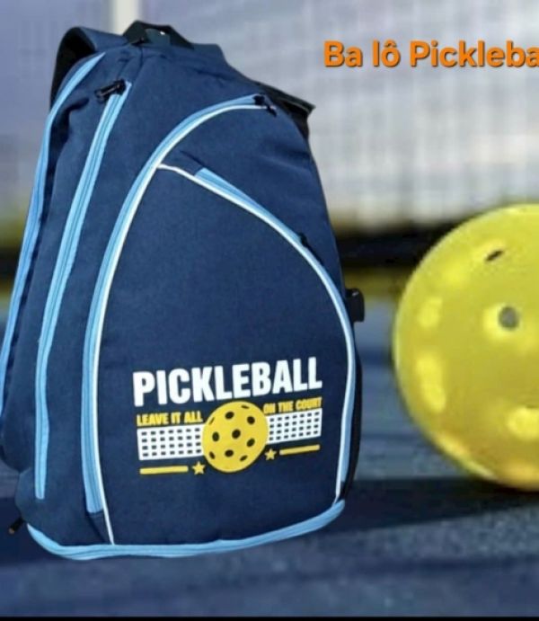 Ba Lô Pickleball Vải Dù Dày Dặn