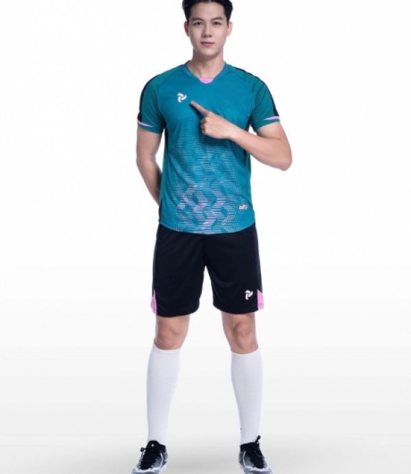 ÁO ĐÁ BANH JUST PLAY RAIDER - XANH KÉT