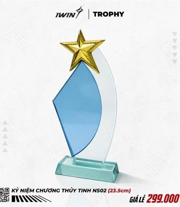 Kỷ Niệm Chương Thủy Tinh Iwin