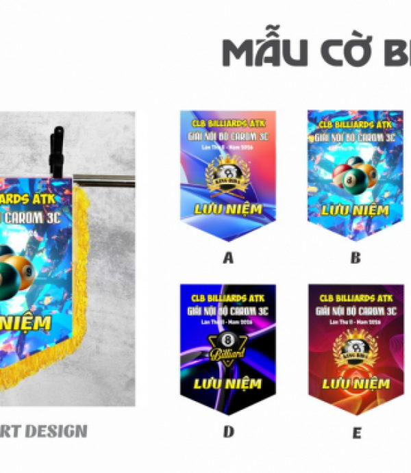 Cờ Lưu Niệm Bida 3