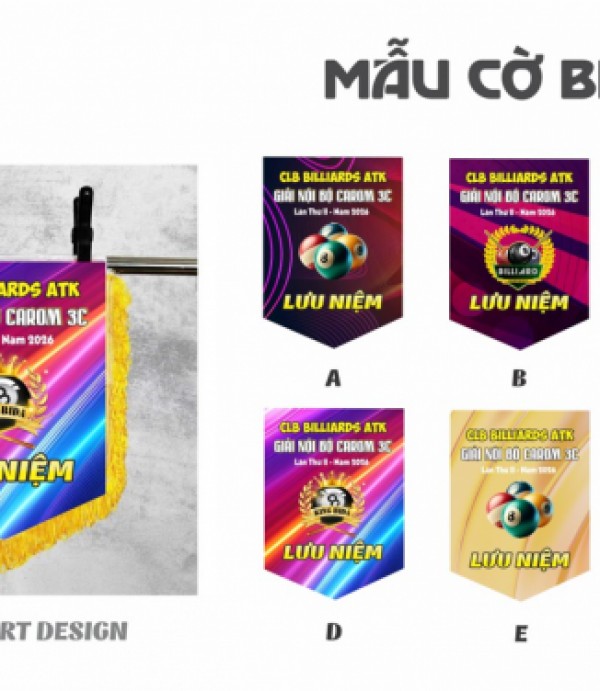 Cờ Lưu Niệm Bida 4