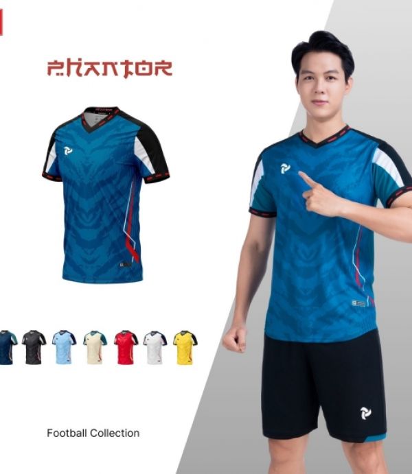 ÁO BÓNG ĐÁ JUST PLAY PHANTOR - XANH DƯƠNG