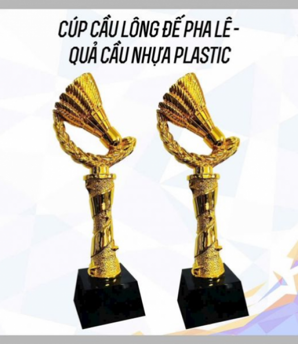 Cúp Cầu Lông - Miễn Phí In