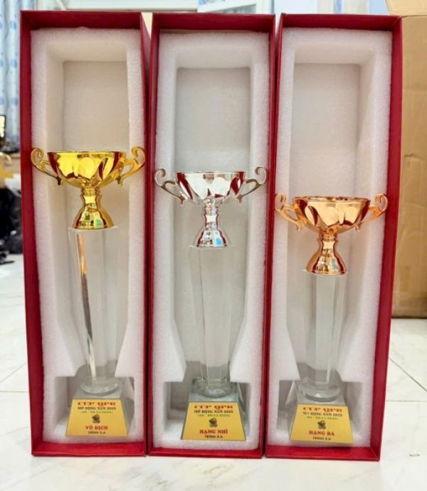 Cúp Pha Lê - Miễn Phí In