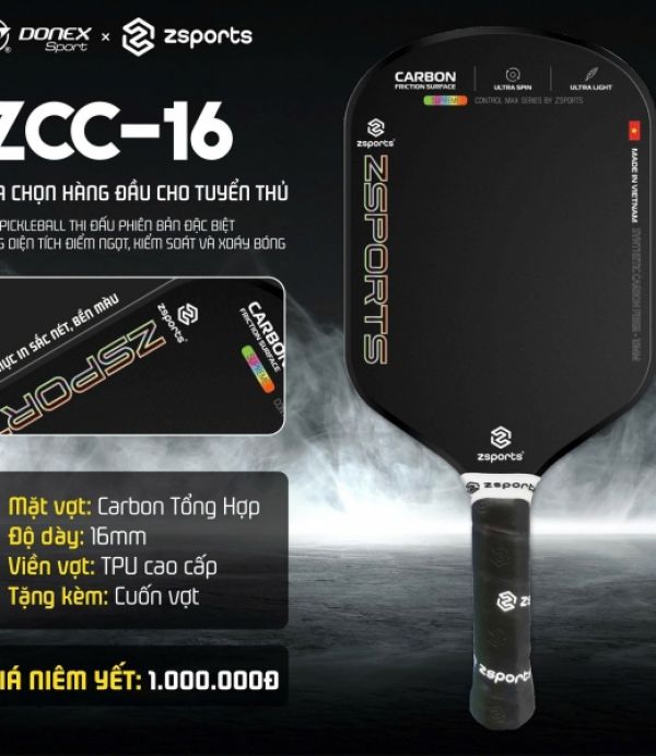 Vợt Pickleball Zsports ZCC 16
