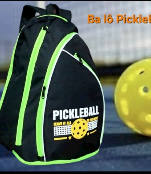 Ba Lô Pickleball Vải Dù Dày Dặn
