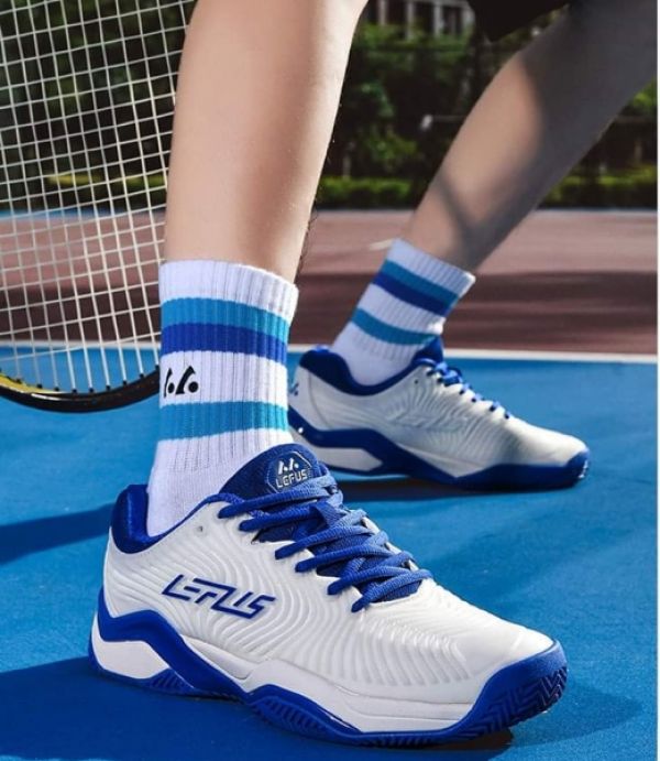 Gìày Pickleball Tennis Lefus 031 Chính Hãng - Trắng