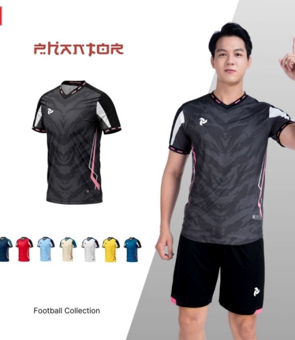 ÁO BÓNG ĐÁ JUST PLAY PHANTOR - ĐEN