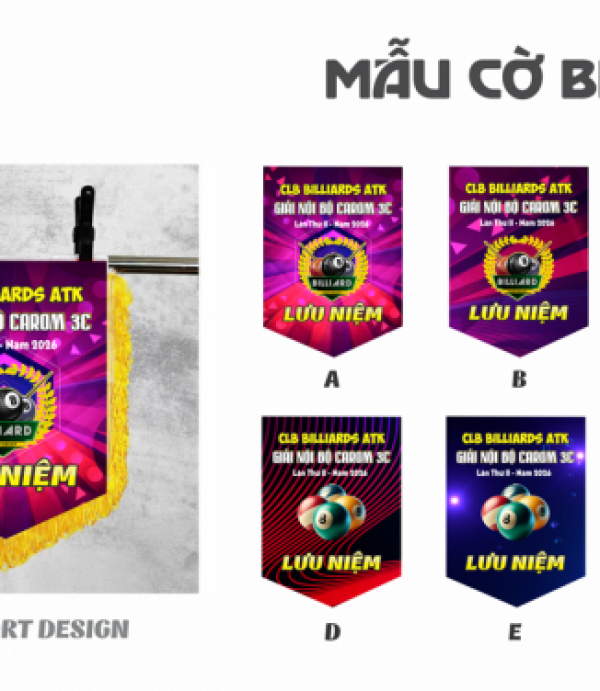 Cờ Lưu Niệm Bida 1