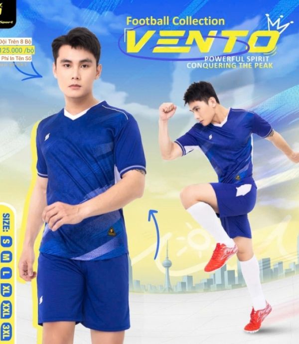 ĐỒ ĐÁ BANH SAO VIỆT VENTO - XANH BÍCH