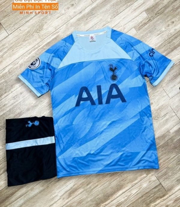 ÁO BÓNG ĐÁ TOTTENHAM XANH DA DK