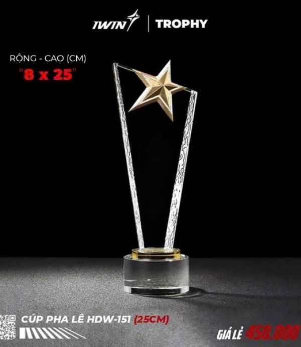 Cúp Pha Lê Iwin