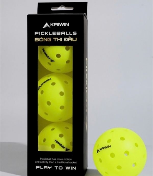 Bóng Pickleball Kaiwin Thi Đấu 40L - Hộp 3 Quả