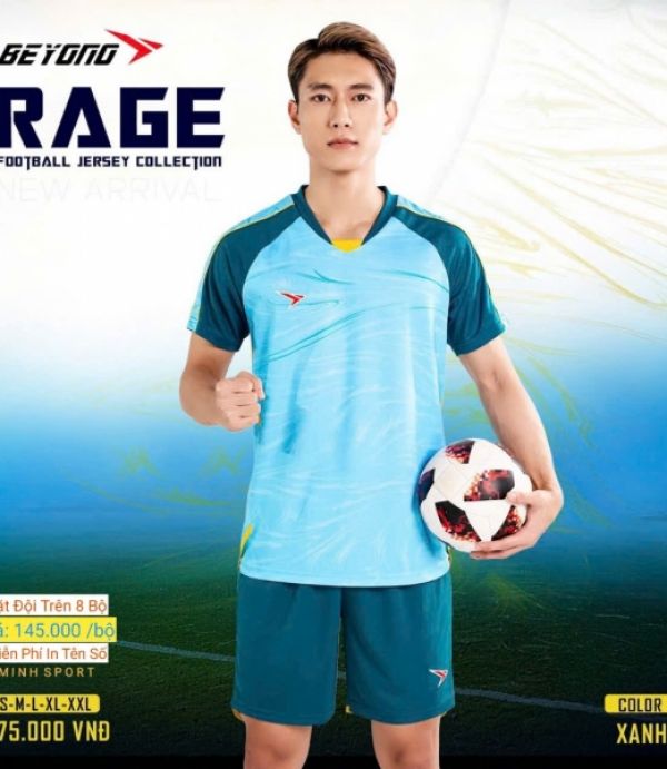 ĐỒ ĐÁ BANH RAGE - XANH