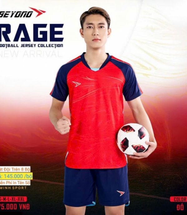 ĐỒ ĐÁ BANH RAGE - ĐỎ