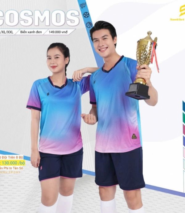 ĐỒ ĐÁ BANH SAO VIỆT COSMOS - BIỂN XANH ĐEN