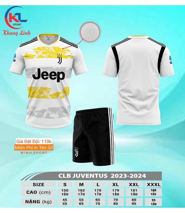 ÁO BÓNG ĐÁ JUVE TRẮNG KL ÁO BÓNG ĐÁ JUVE TRẮNG KL