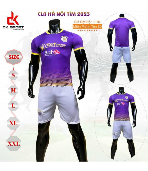 ĐỒ ĐÁ BANH HÀ NỘI TÍM DK ĐỒ ĐÁ BANH HÀ NỘI TÍM DK