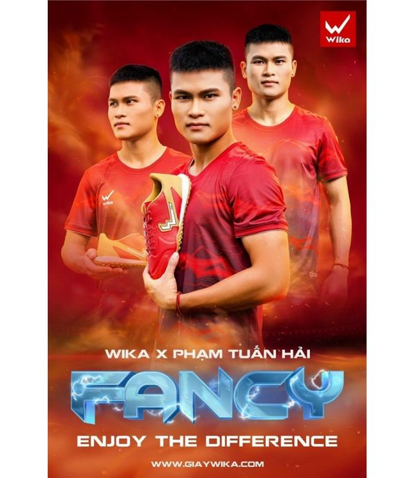 GIÀY ĐÁ BANH WIKA FANCY - ĐỎ GIÀY ĐÁ BANH WIKA FANCY - ĐỎ