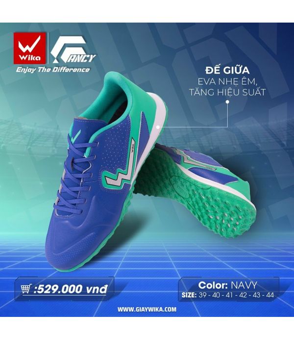 GIÀY ĐÁ BANH WIKA FANCY - XANH GIÀY ĐÁ BANH WIKA FANCY - XANH