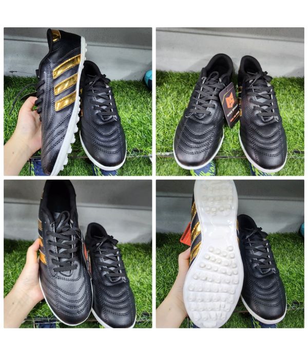 GIÀY ĐÁ BANH 3 SỌC CT3 CHÍNH HÃNG - TRẮNG VÀNG GIÀY ĐÁ BANH 3 SỌC CT3 CHÍNH HÃNG - TRẮNG VÀNG