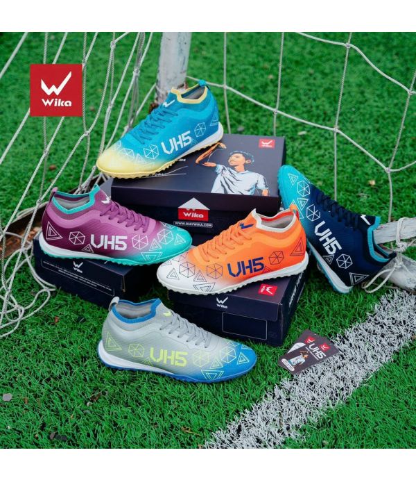 GIÀY BÓNG ĐÁ WIKA VH5 - XANH ĐEN GIÀY BÓNG ĐÁ WIKA VH5 - XANH ĐEN