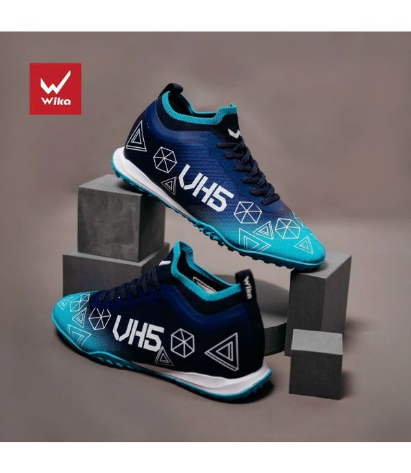 GIÀY BÓNG ĐÁ WIKA VH5 - XANH ĐEN GIÀY BÓNG ĐÁ WIKA VH5 - XANH ĐEN