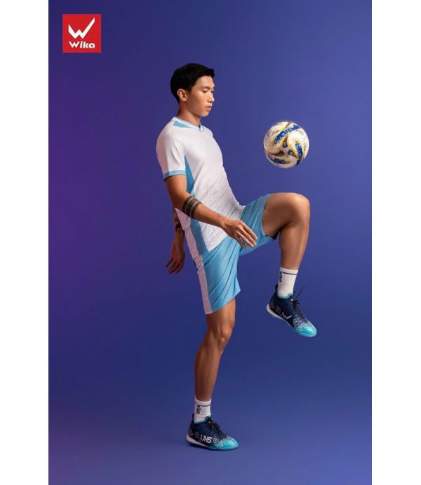 GIÀY BÓNG ĐÁ WIKA VH5 - XANH ĐEN GIÀY BÓNG ĐÁ WIKA VH5 - XANH ĐEN