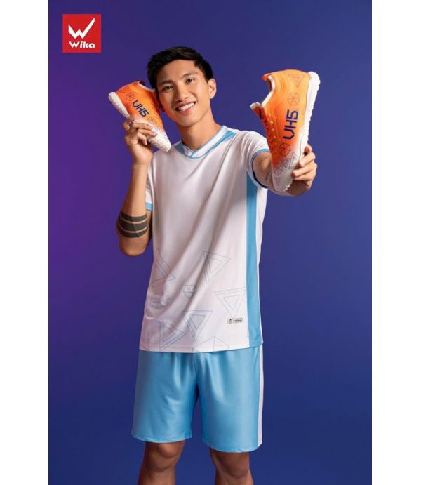 GIÀY BÓNG ĐÁ WIKA VH5 - CAM GIÀY BÓNG ĐÁ WIKA VH5 - CAM