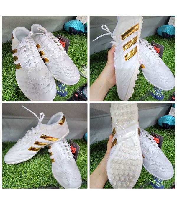 GIÀY ĐÁ BANH 3 SỌC CT3 CHÍNH HÃNG - ĐEN VÀNG GIÀY ĐÁ BANH 3 SỌC CT3 CHÍNH HÃNG - ĐEN VÀNG